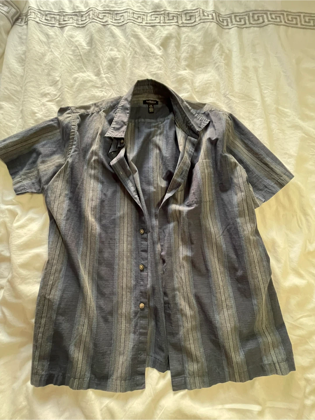 Van Heusen Men's Striped Button-Up Shirt - photo 4