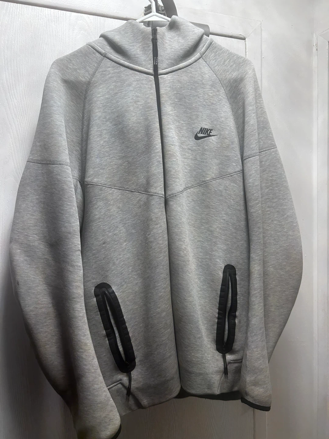 Nike Tech Fleece Full-Zip Hoodie XXL Grey