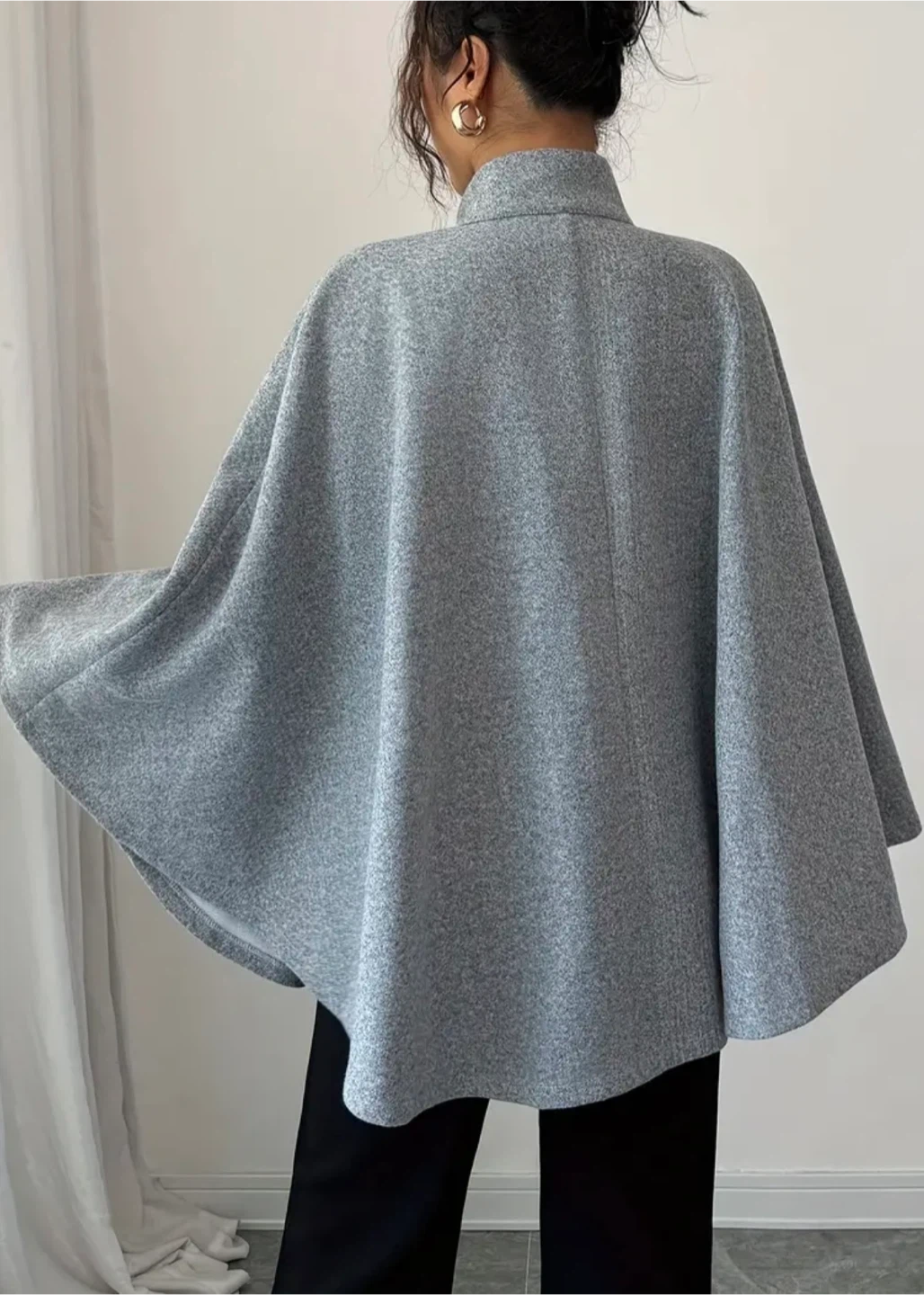 New Grey Cape with Belt - photo 5