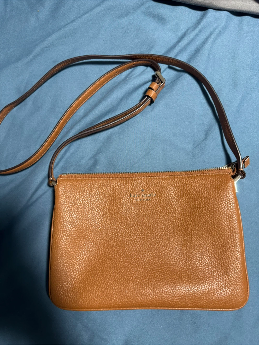 Kate Spade Brown Leather Crossbody Bag