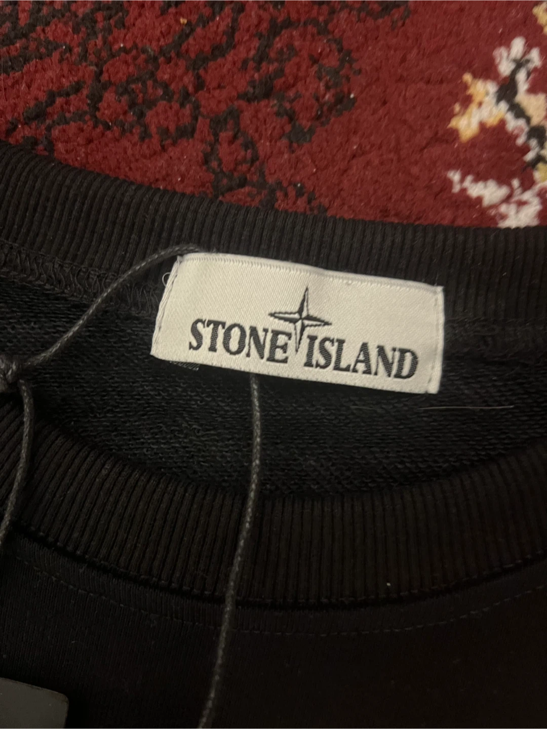 Stone Island Black Sweatshirt - photo 3
