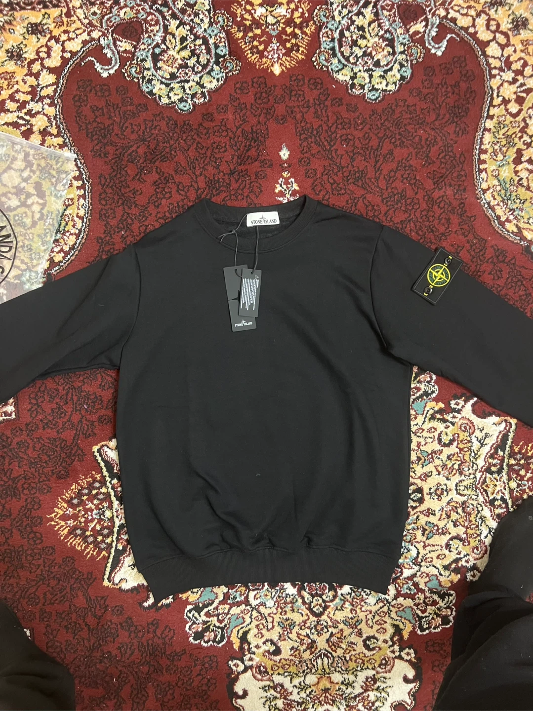 Stone Island Black Sweatshirt