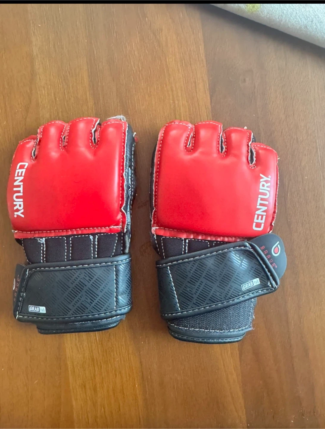 Century Red & Black MMA Gloves S/M