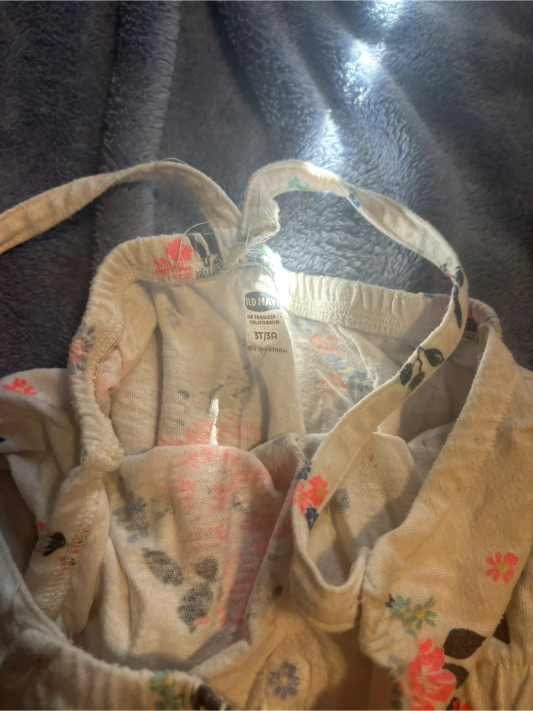 Old Navy Toddler Girl's Floral Jumpsuit 5T - photo 2