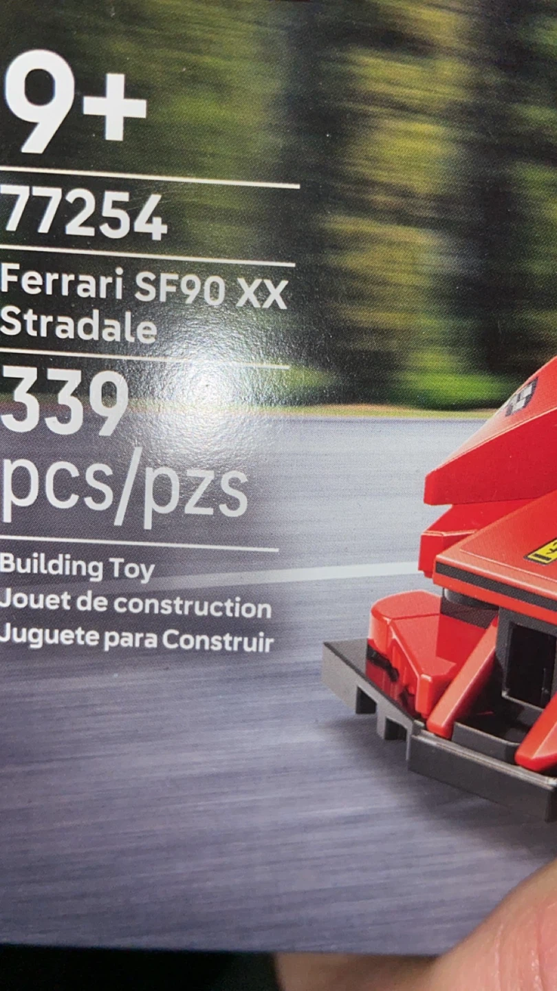 LEGO Speed Champions Ferrari SF90 XX Stradale 77254 Building Toy - photo 3