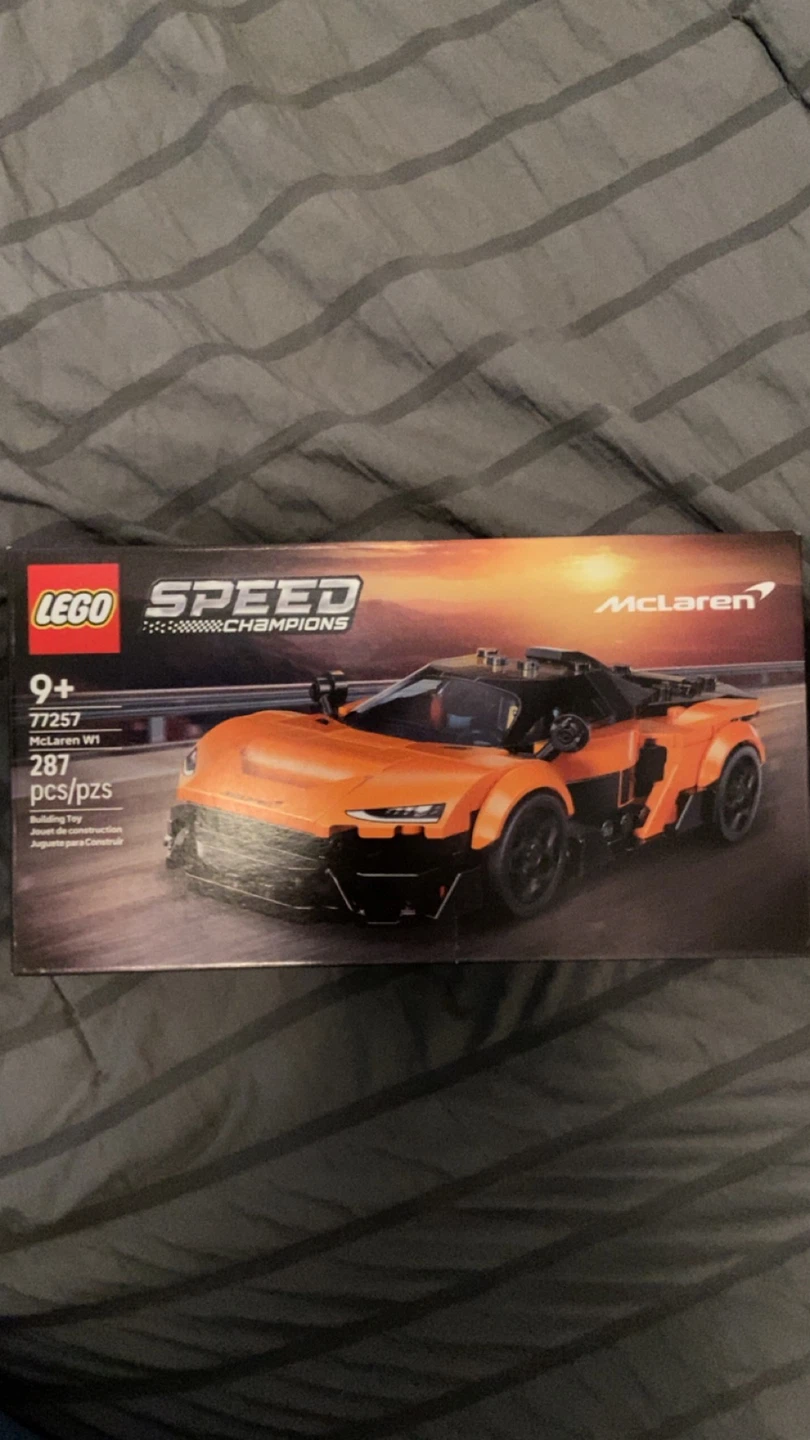 LEGO Speed Champions McLaren W1 Toy Car