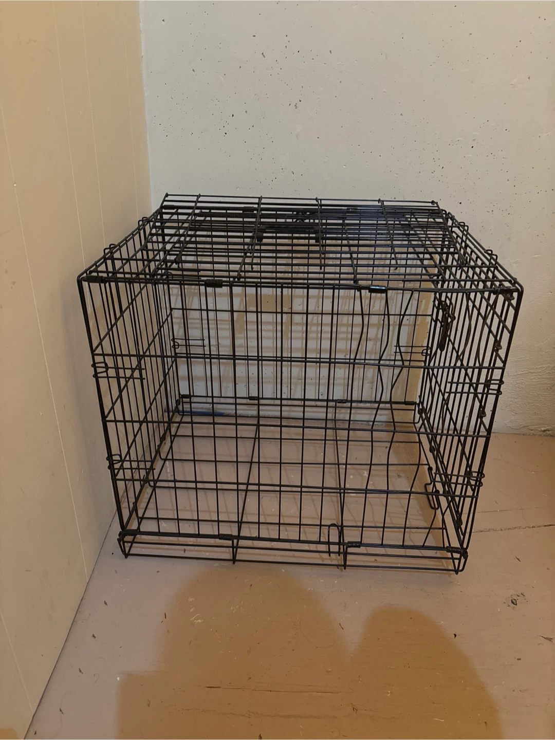 Black Wire Dog Crate