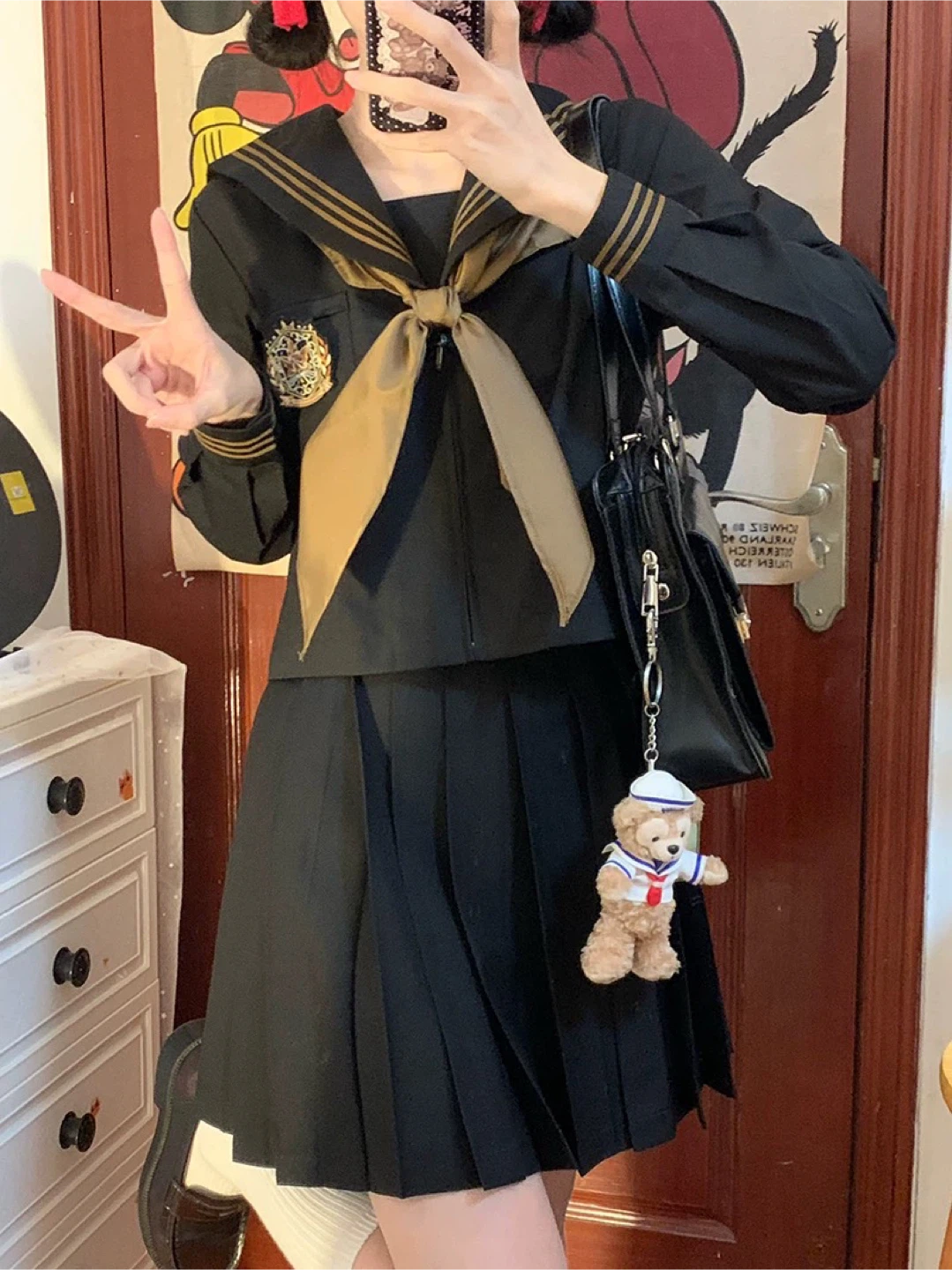 Japanese Sailor Style Uniform Set
