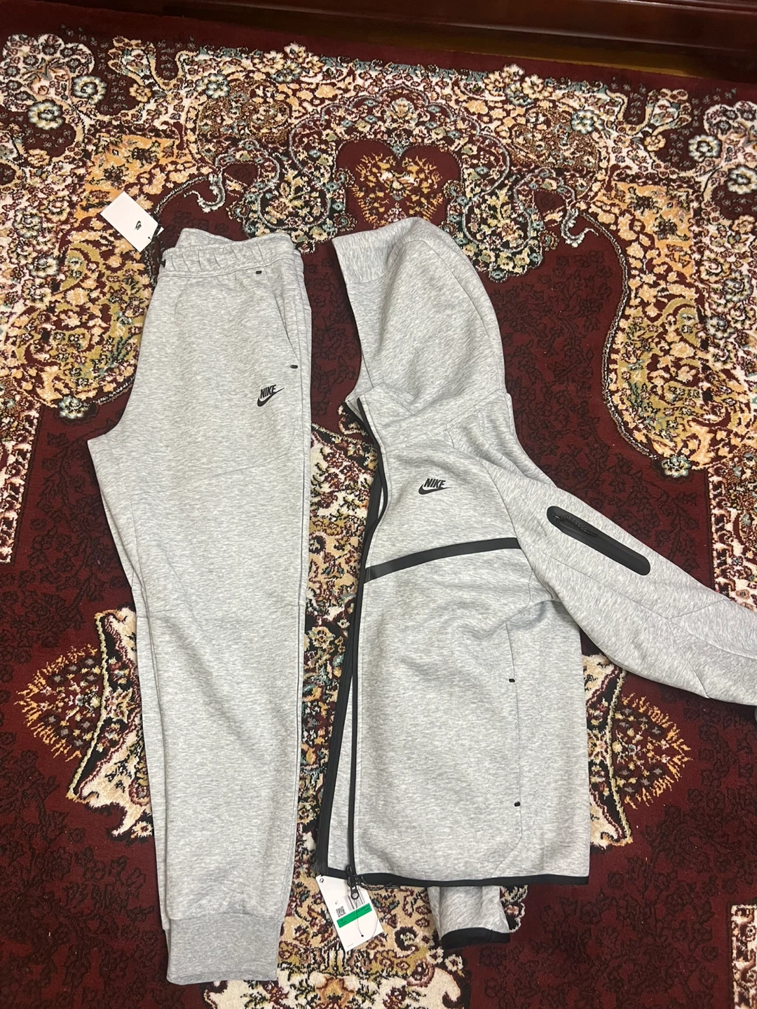 nike tech grey set