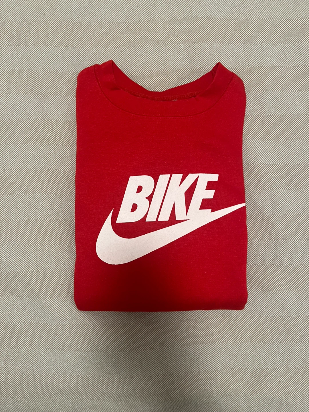 Nike Red Bike Crewneck Sweatshirt 🧡