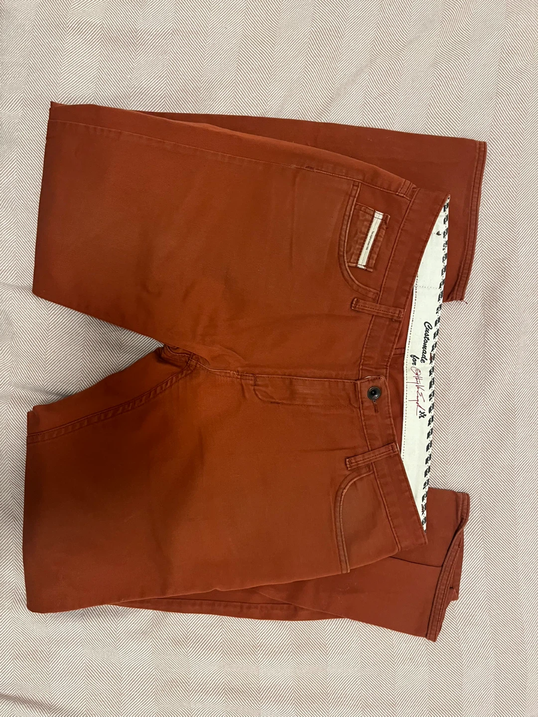 Vince Camuto Rust Orange Custommade pants - photo 3