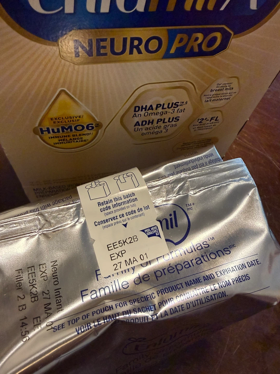 Enfamil A+ Neuro Pro Infant Formula Refill Pouch - photo 2
