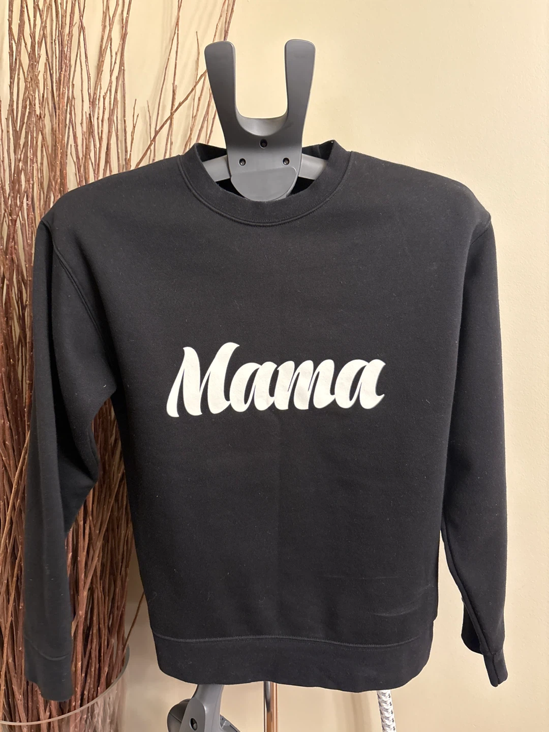 Brunette The Label Mama Sweatshirt XS/S Black