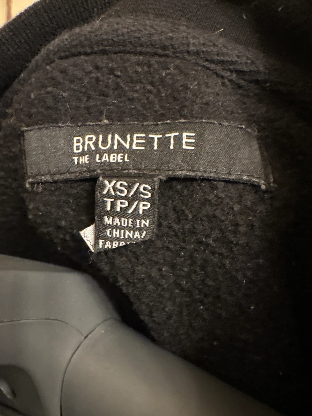 Brunette The Label Mama Sweatshirt XS/S Black - photo 3