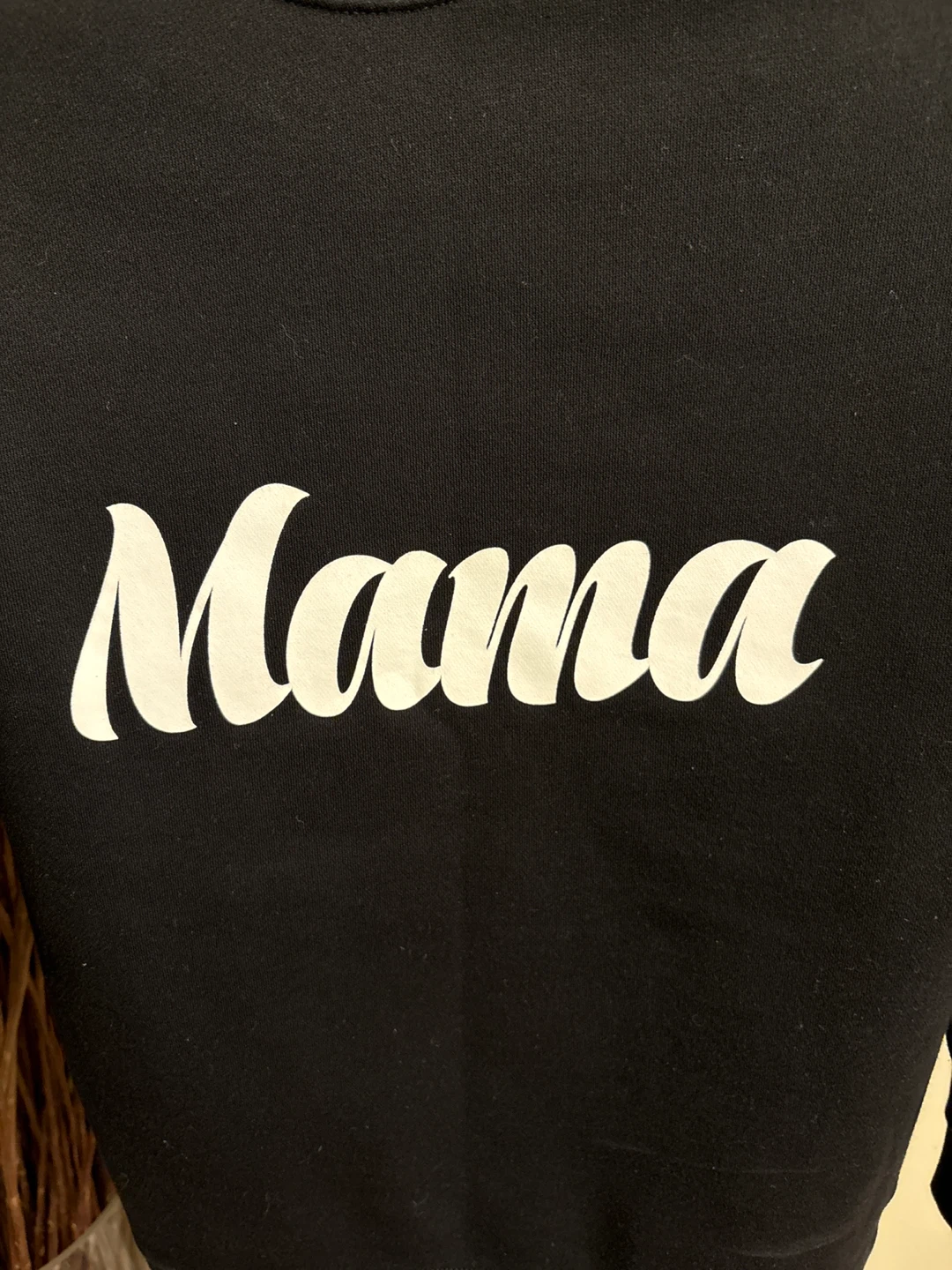 Brunette The Label Mama Sweatshirt XS/S Black - photo 2