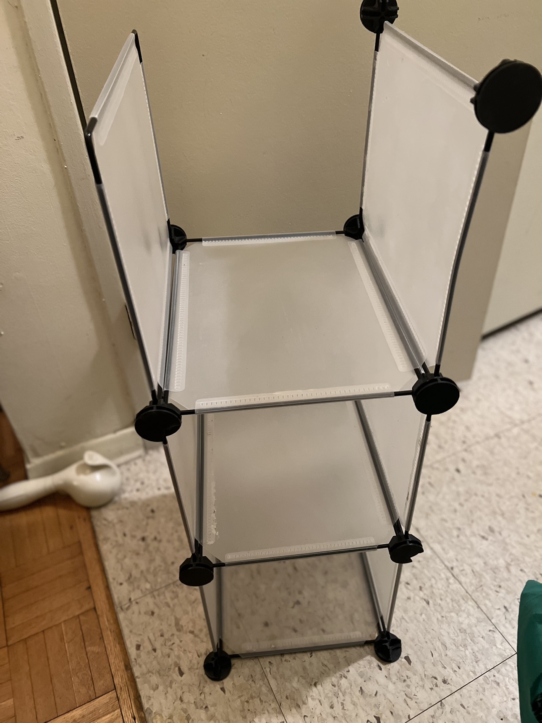 3-Tier Storage Cube Organizer