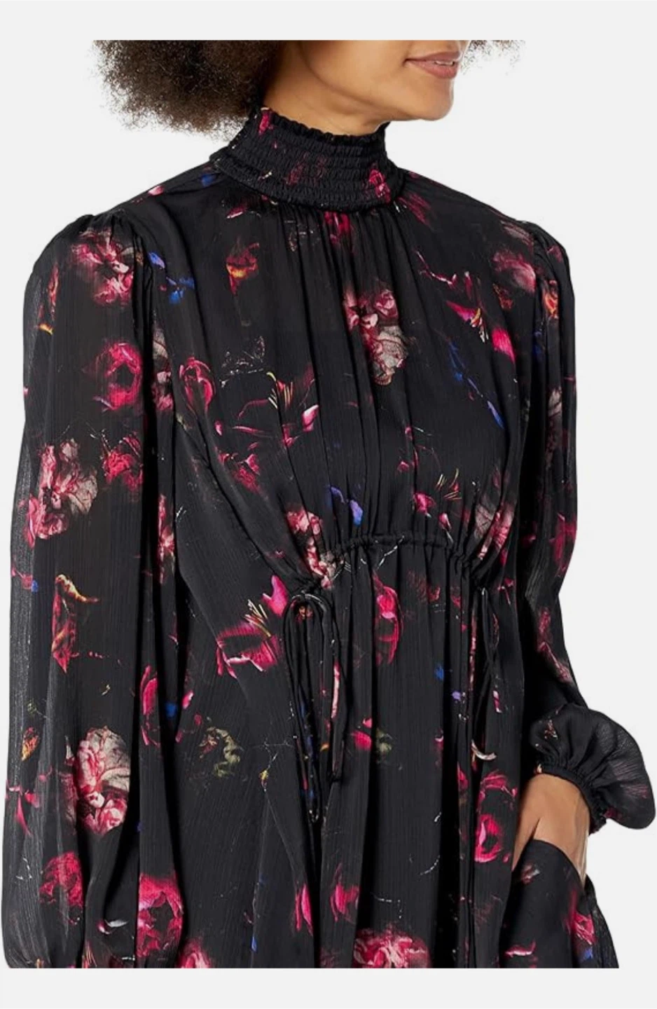 NEW! The Drop Floral Mock-Neck Maxi Dress by @karenbritchick - photo 3