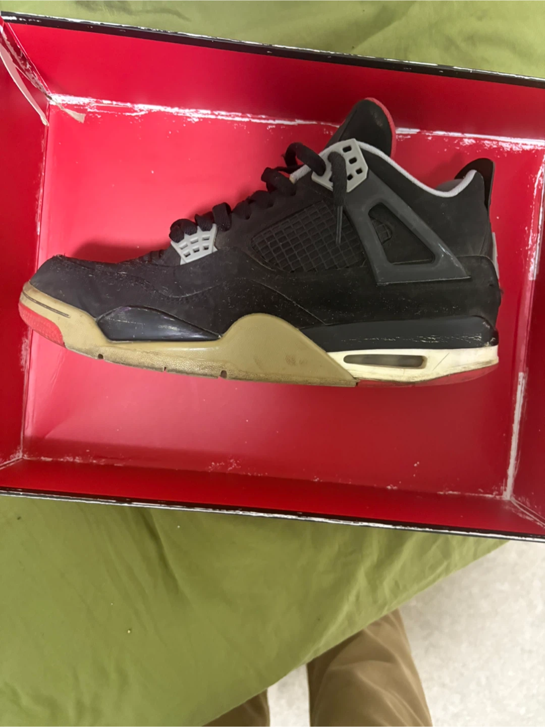 Air Jordan 4 Retro Black Cat Sneakers - photo 3