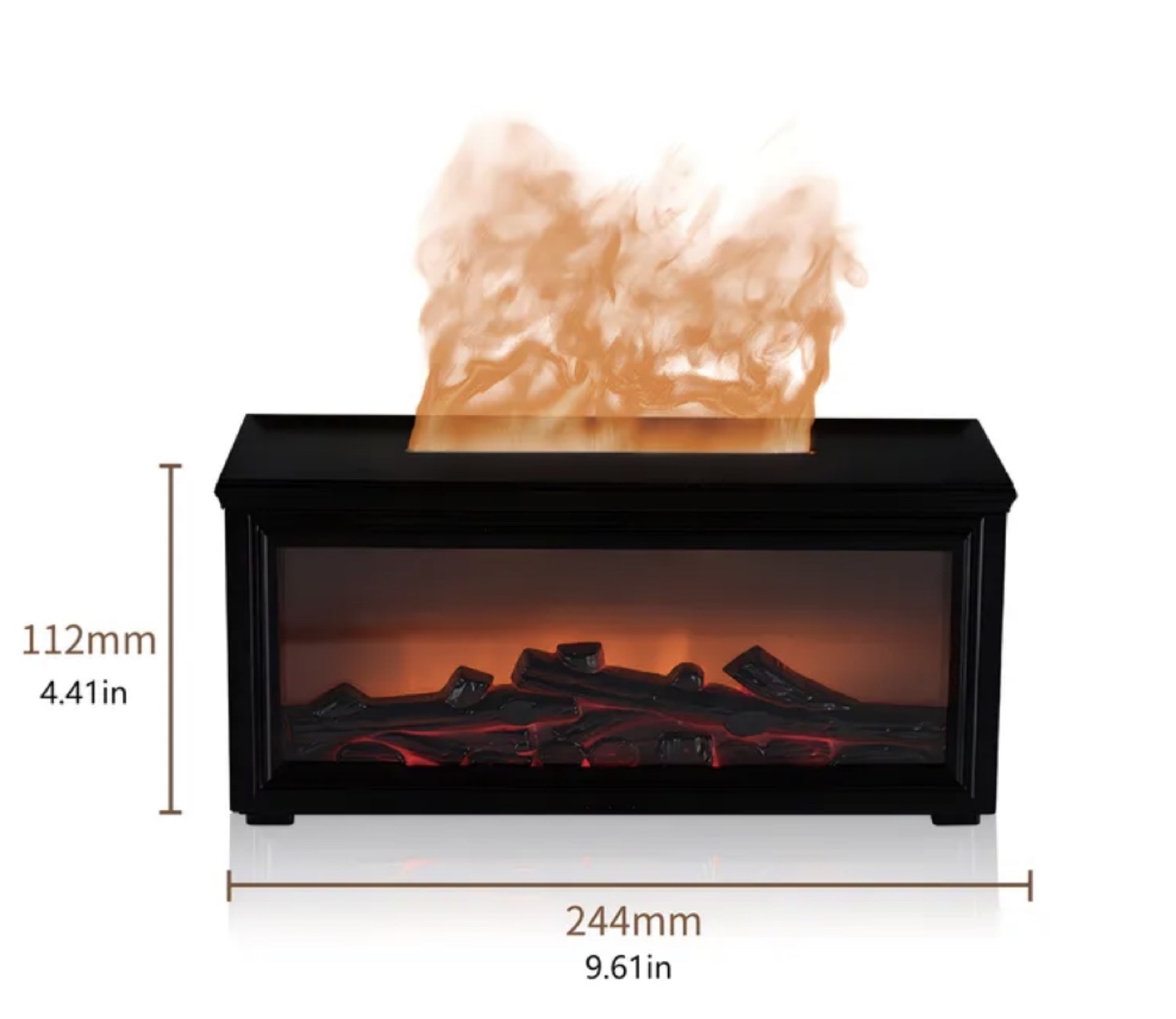 New-Electric Fireplace Humidifier with Flame Effect - photo 2