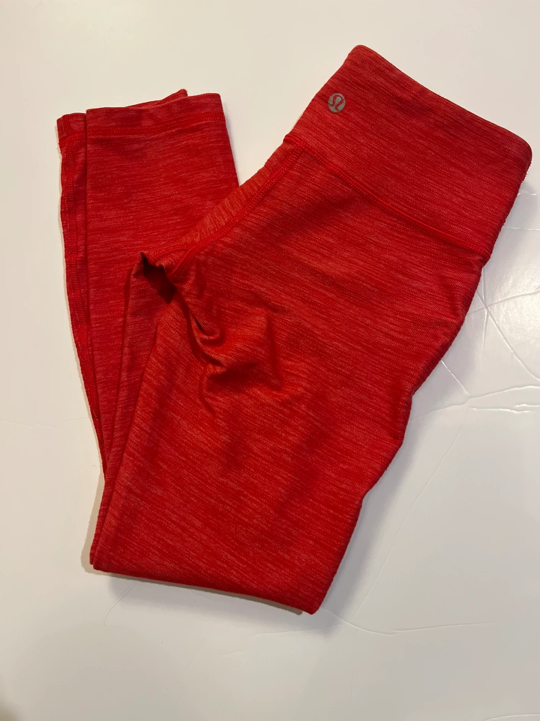 Lululemon Red Athletic Leggings