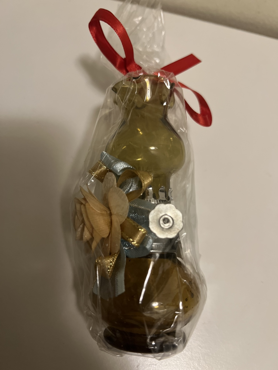 New-Decorative Glass Bottles with Flowers - photo 2