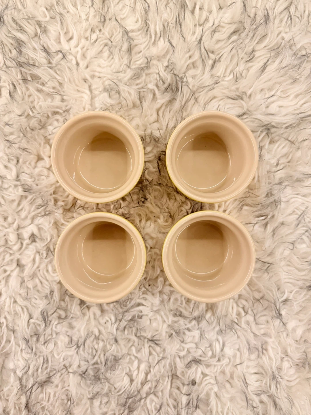 Le Creuset Stoneware 0.1L Set of 4 Mini Ramekins - Nectar - photo 3