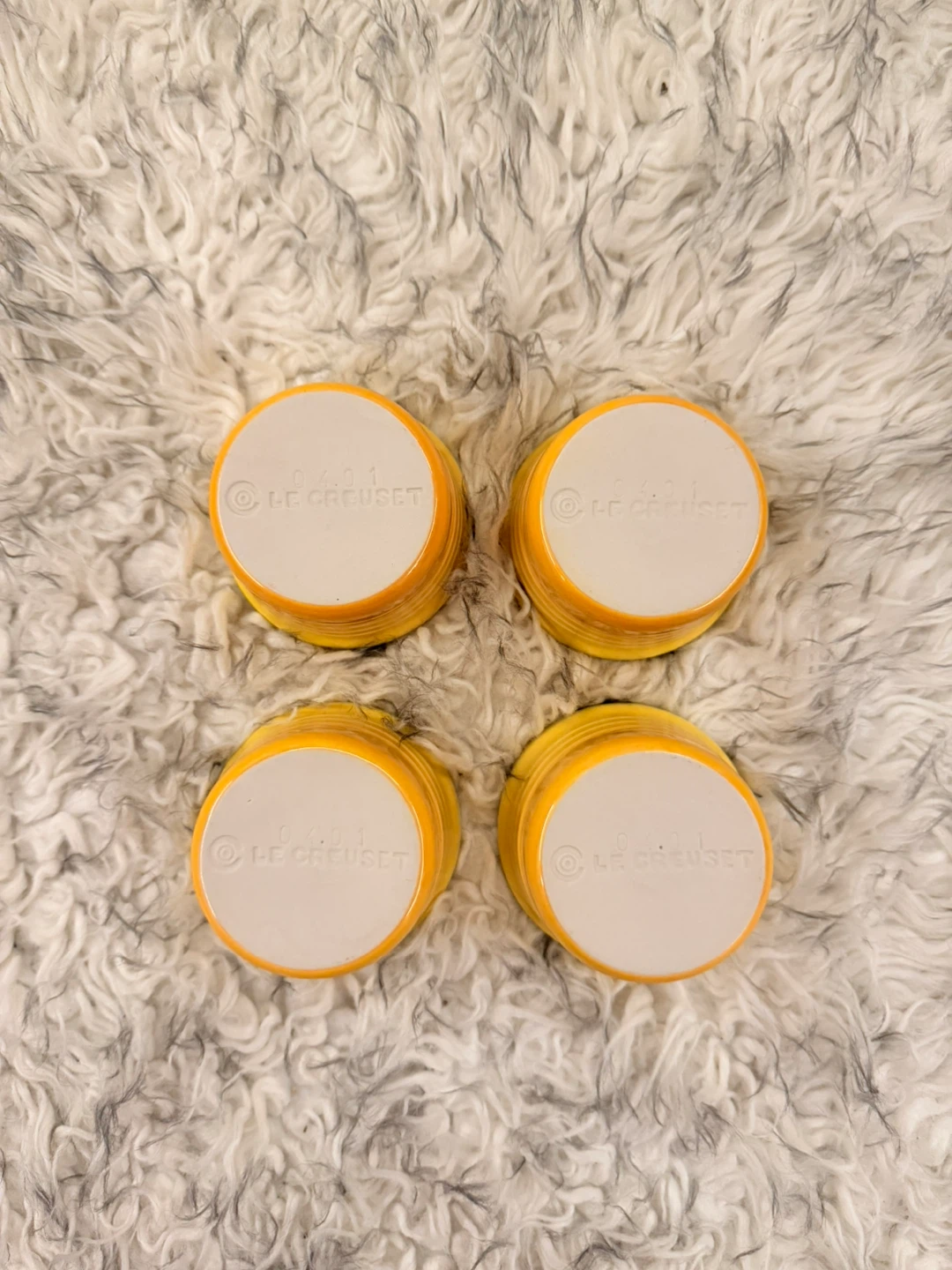 Le Creuset Stoneware 0.1L Set of 4 Mini Ramekins - Nectar - photo 2