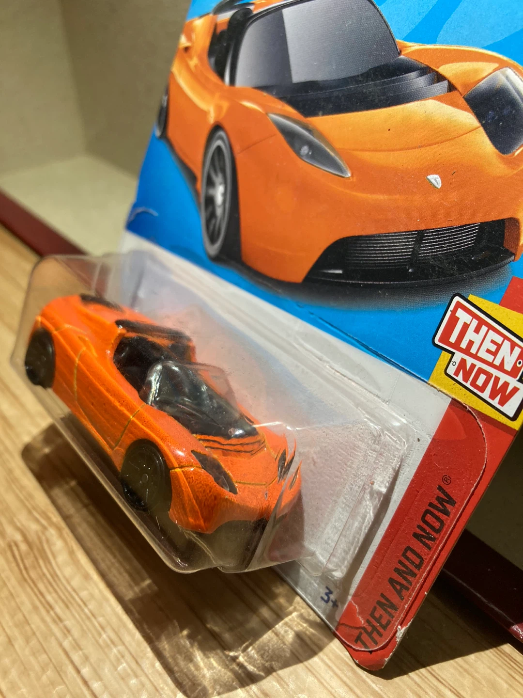 Hot Wheels / Tesla Roadster / Orange - photo 2