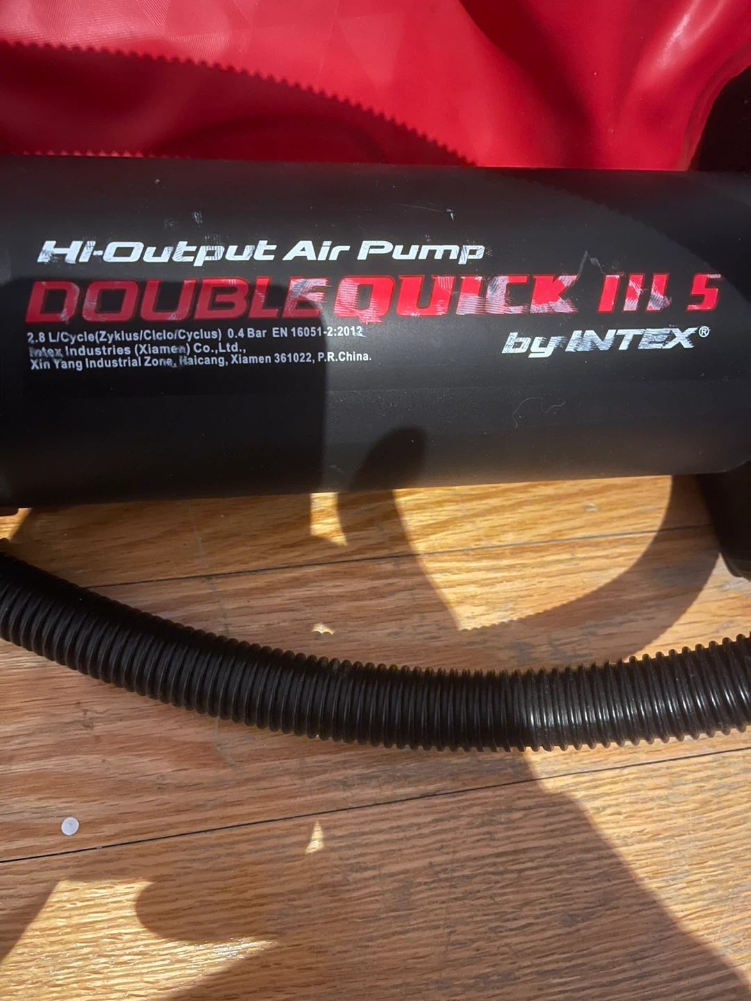 Coleman air/Mattress Double size. Intex Double Quick - Hand Pump - photo 2