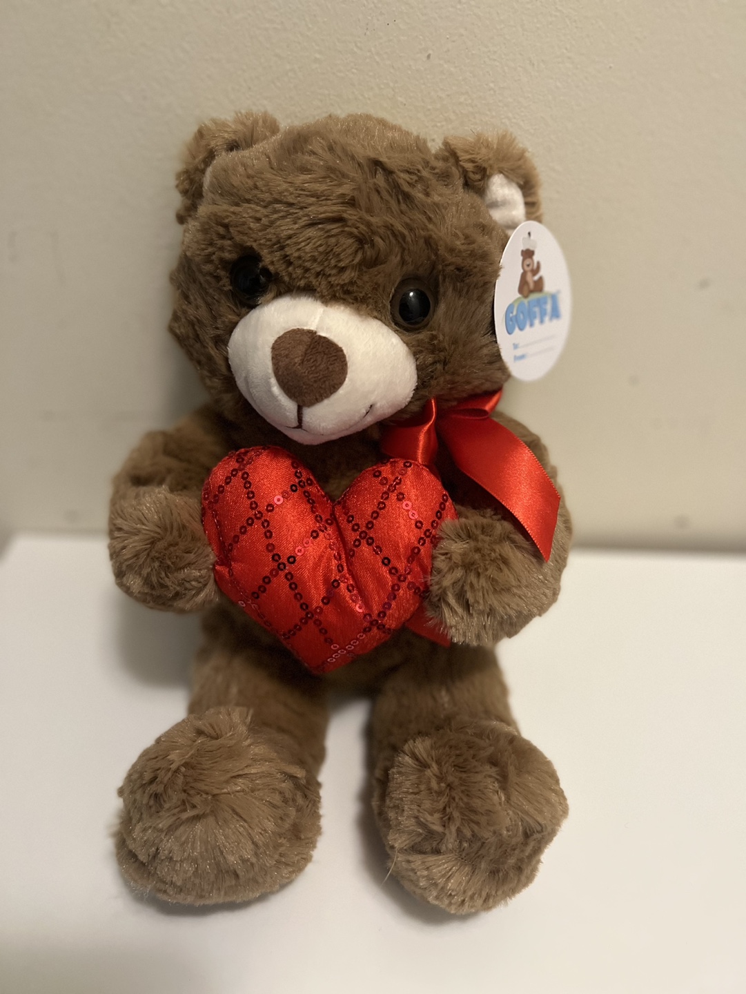 New-Goffa Teddy Bear with Heart