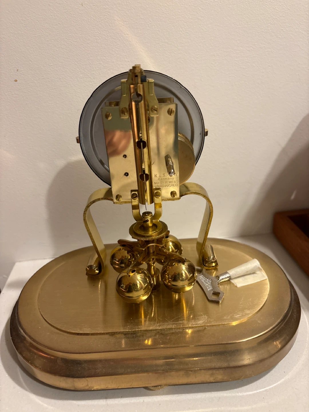 Kern 400 Day Clock with Glass Dome - photo 3