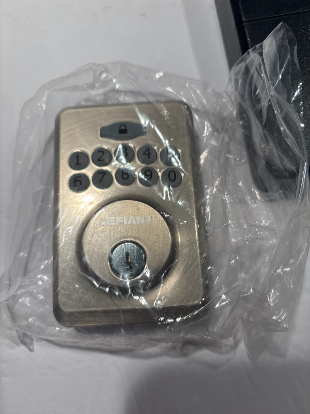 Defiant Keypad Deadbolt Satin Nickel - photo 4