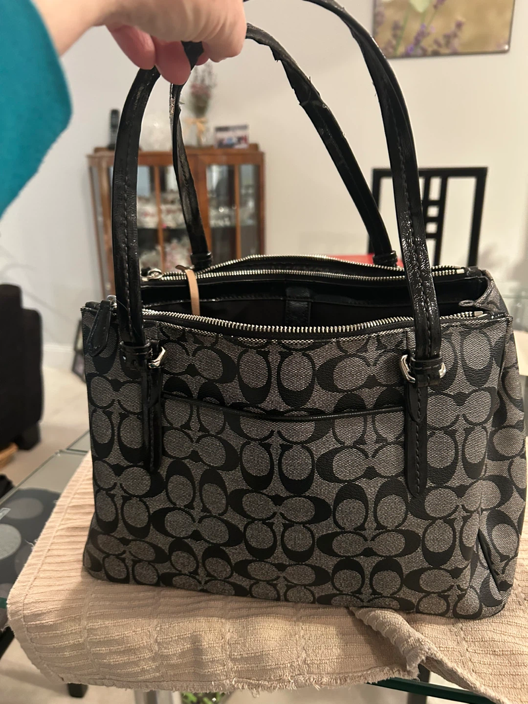 Coach Monogram Tote Bag - photo 2