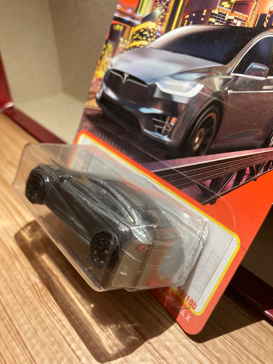 Matchbox / Tesla Model X / Silver - photo 3