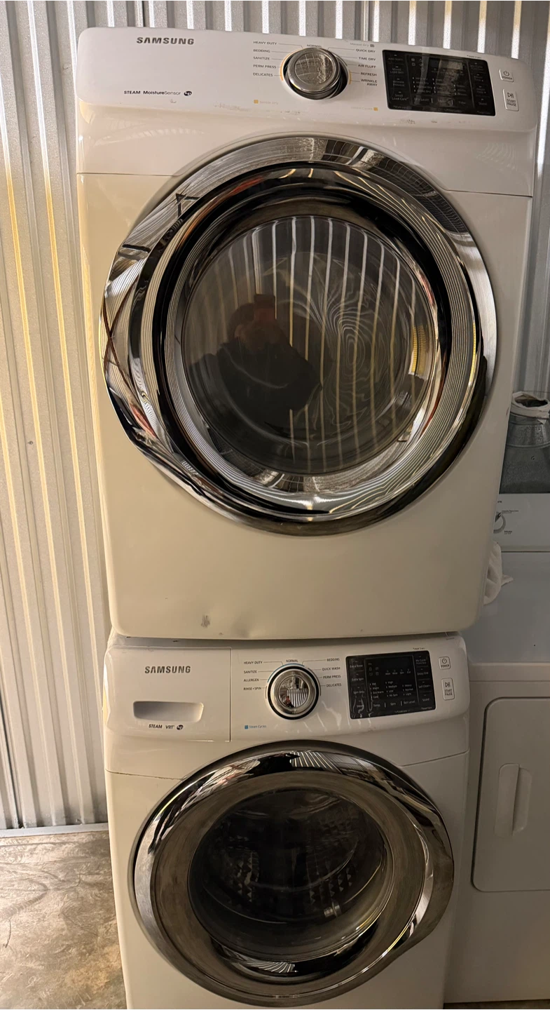 Samsung Stackable Washer and Dryer Set