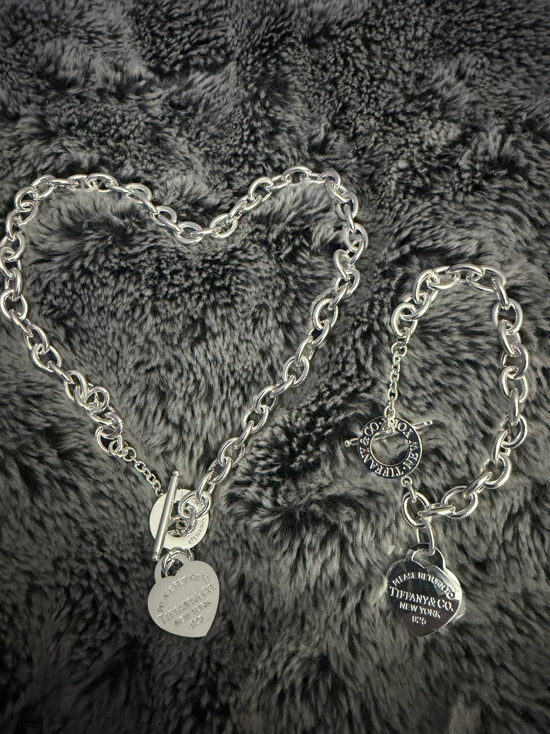 Tiffany & Co. Sterling Silver Jewelry Set