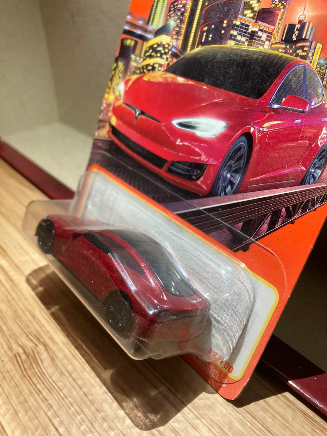 Matchbox / Tesla Model S / Red - photo 3