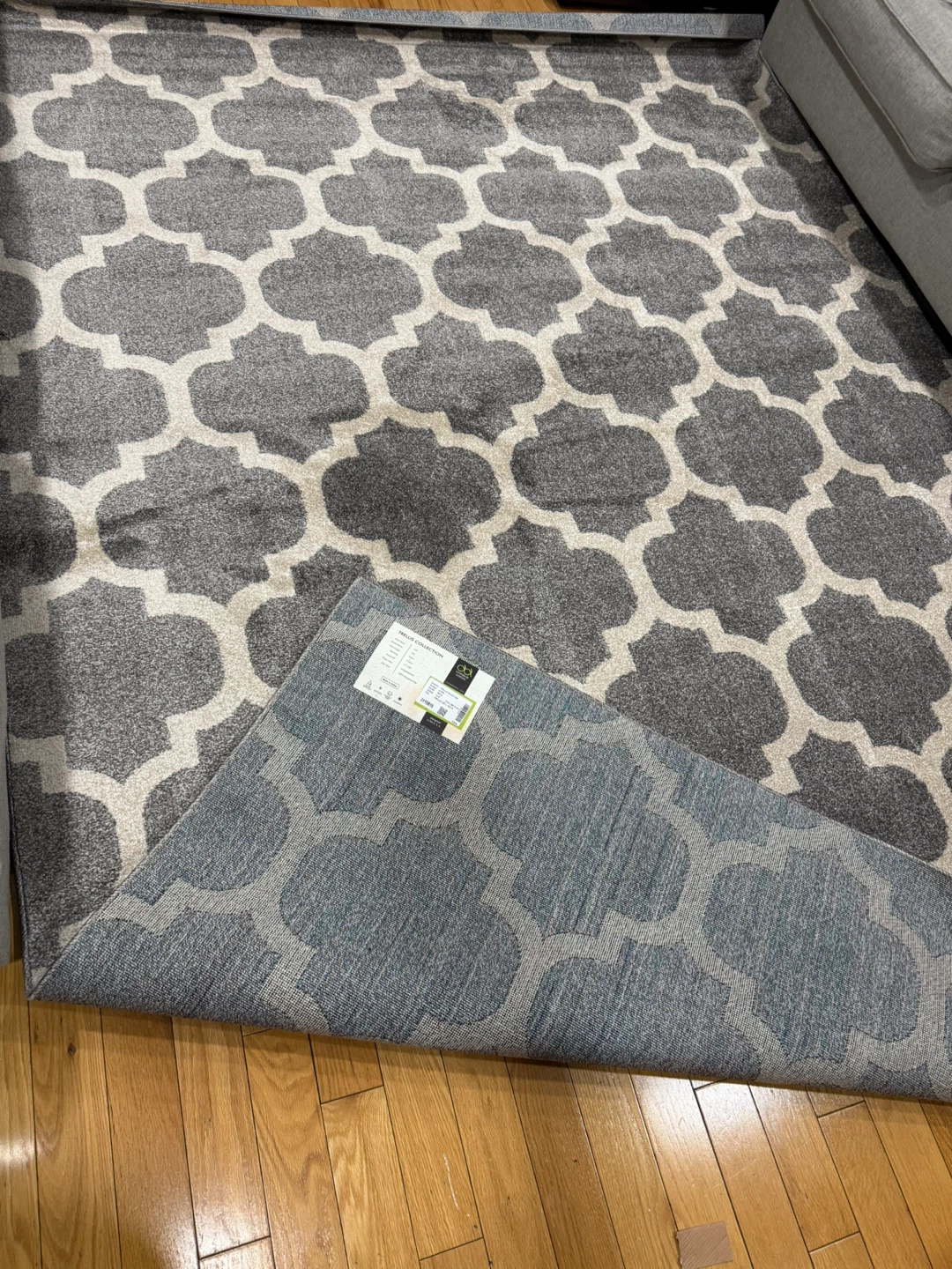 Unique Loom Trellis Collection Area Rug 7x10 - photo 3