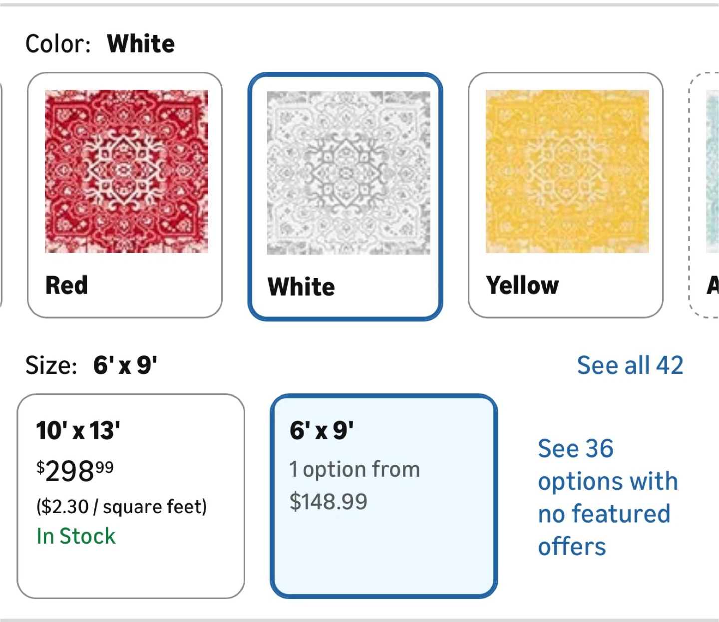 Rugs.com Arlington Collection 6' x 9' Medium Pile Rug - photo 4