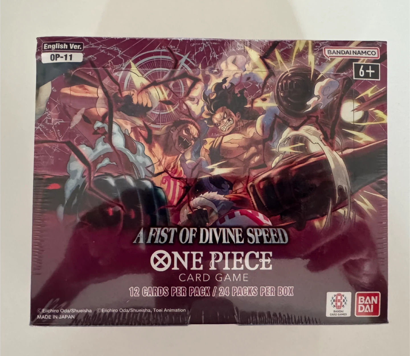 One Piece TCG OP-11 Divine Speed Booster Box - English SEALED