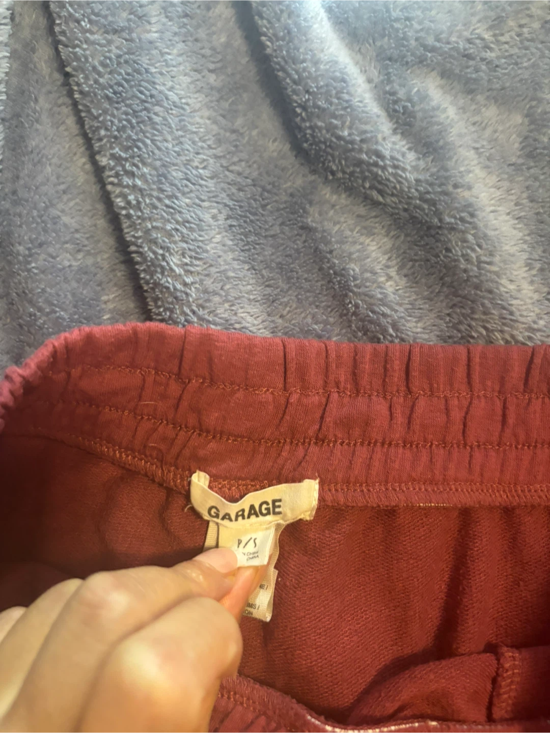 Garage Women's Burgundy Running Shorts Size P/S - photo 2