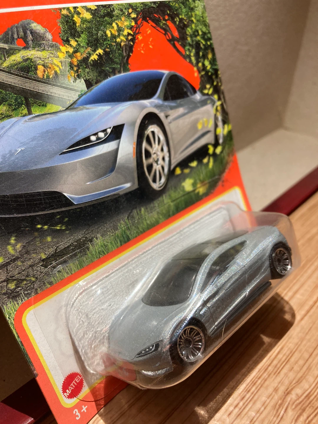 Matchbox / Tesla Roadster / Silver - photo 2