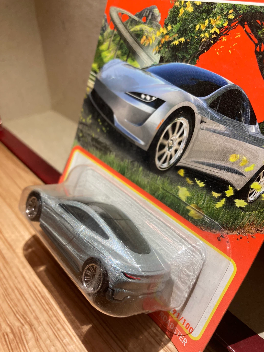 Matchbox / Tesla Roadster / Silver - photo 3