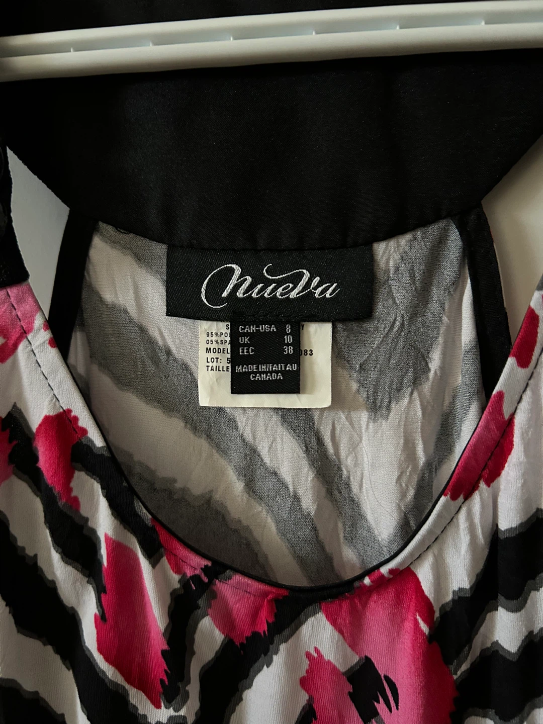 Nuedia Women's Tank Top - Zebra & Pink Print - photo 3