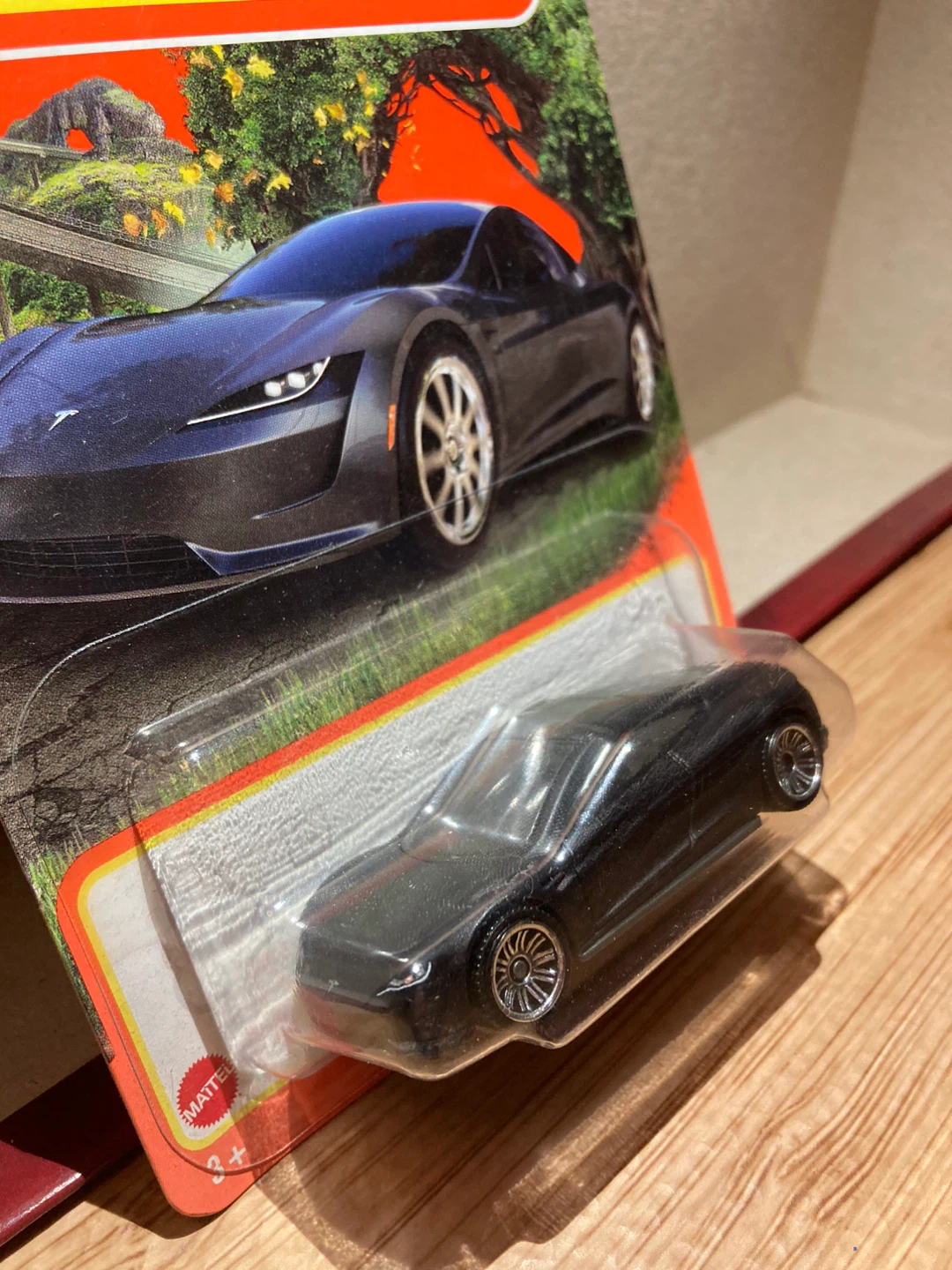 Matchbox / Tesla Roadster / Matte Black - photo 2