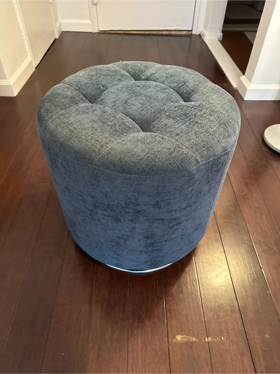 Tufted Round Ottoman Footstool