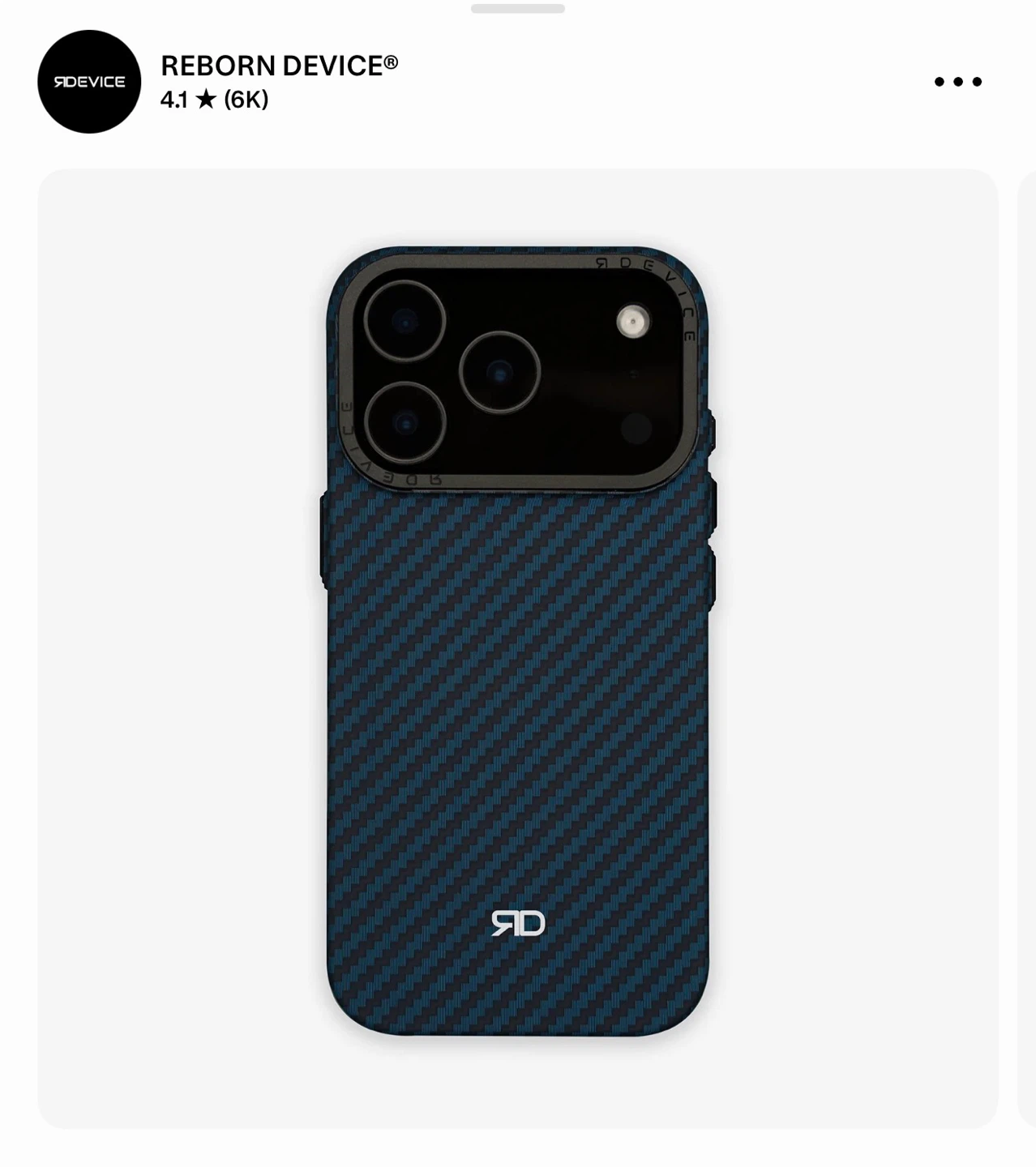 Reborn Device RD Case V3 for iPhone 17 Pro