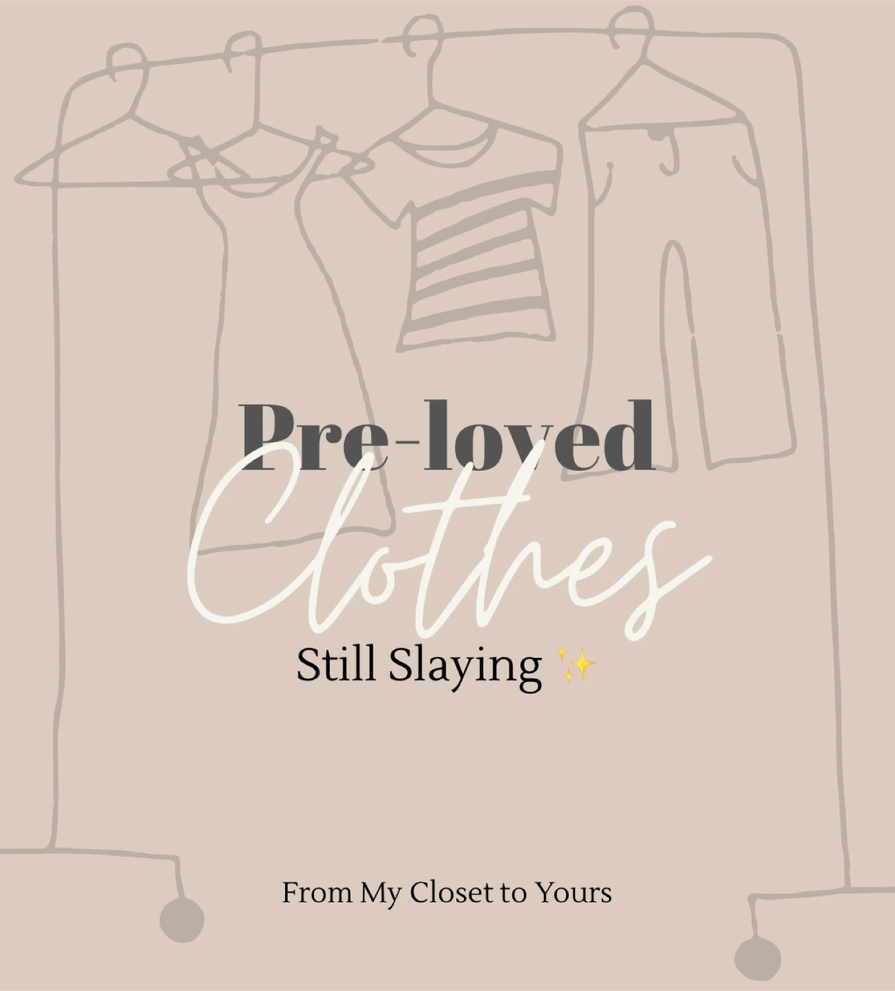 Pre-loved clothes