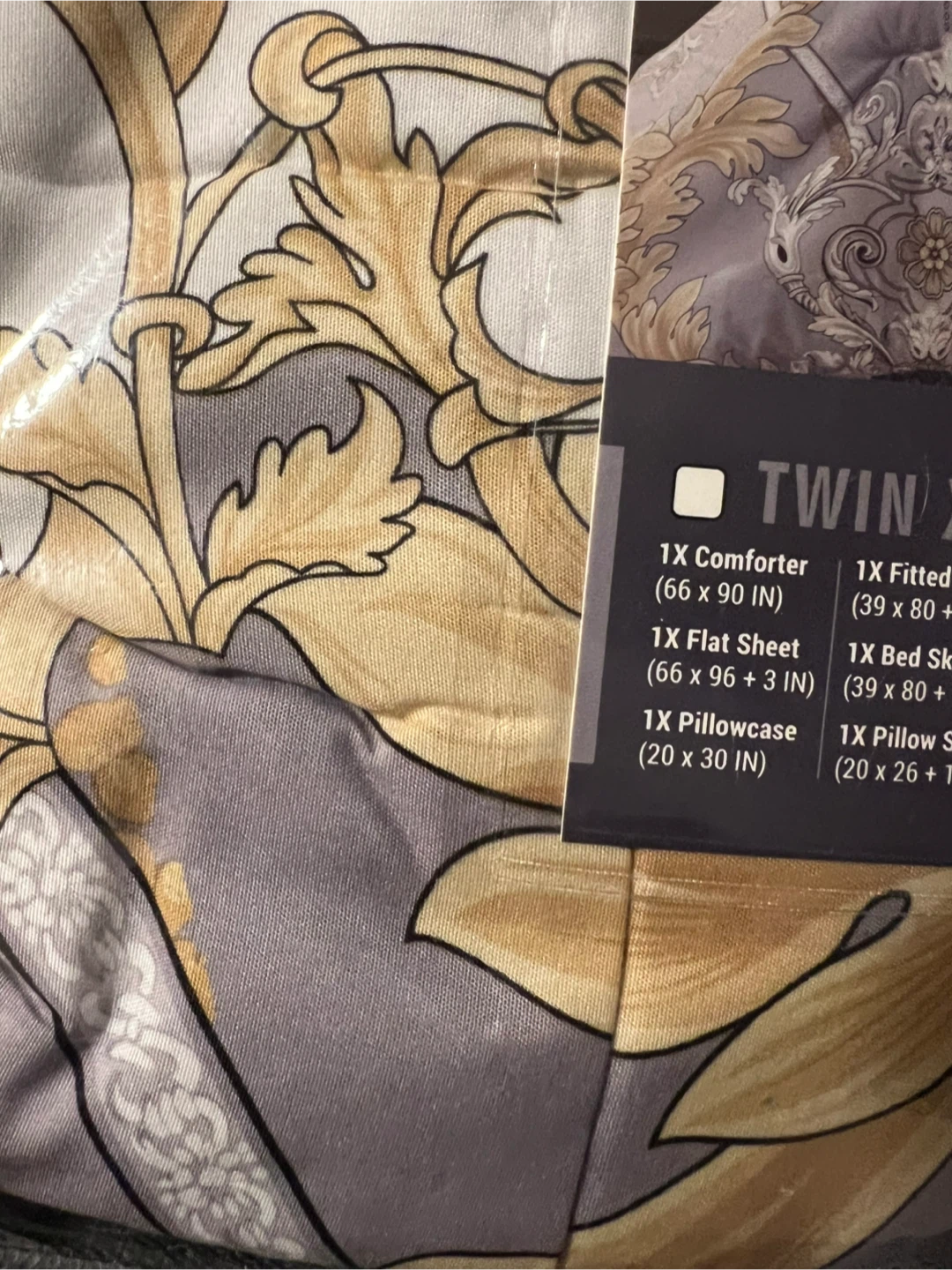 Madison Luxury Home King 8 Piece Complete Bedding Ensemble - photo 5