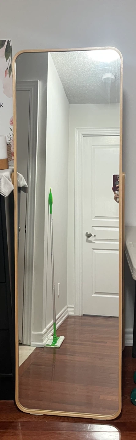 IKEA IKORNRES Standing Mirror, Ash - photo 2